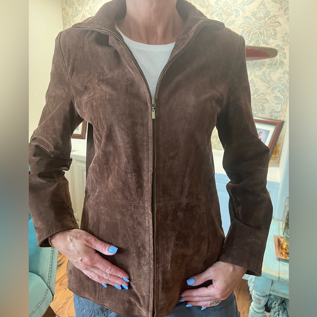 Polyester Brown Jacket.